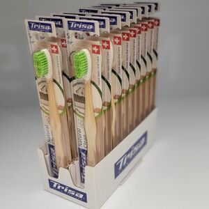 Trisa toothbrushes new imported. Lot 18 pieces Made in Switzerland